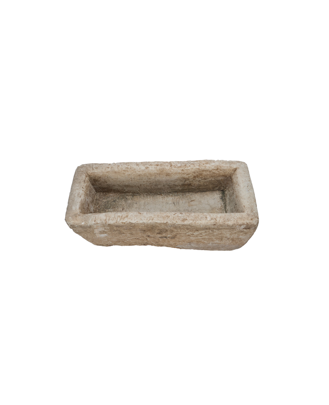 Vintage Limestone Trough - Rectangle from Indonesia - Planters, Fountains, & Water Features