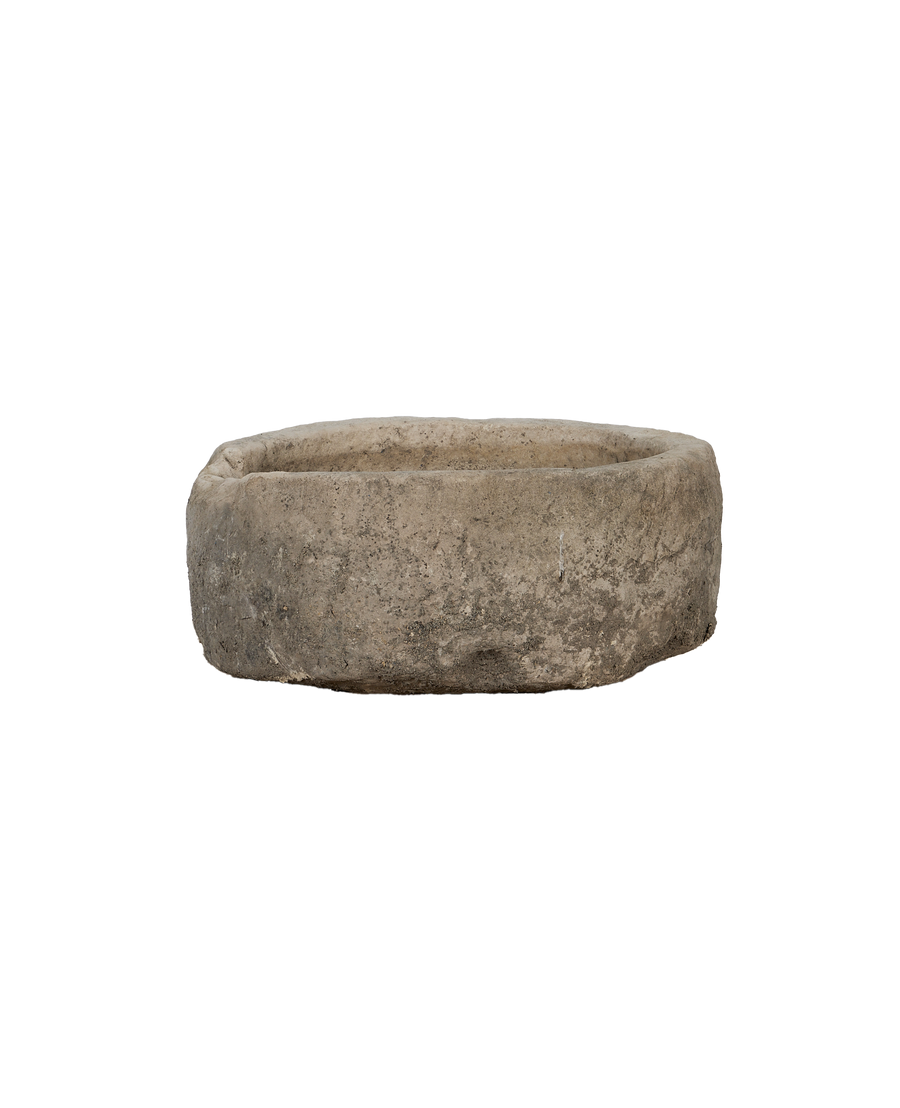 Limestone Trough - Round