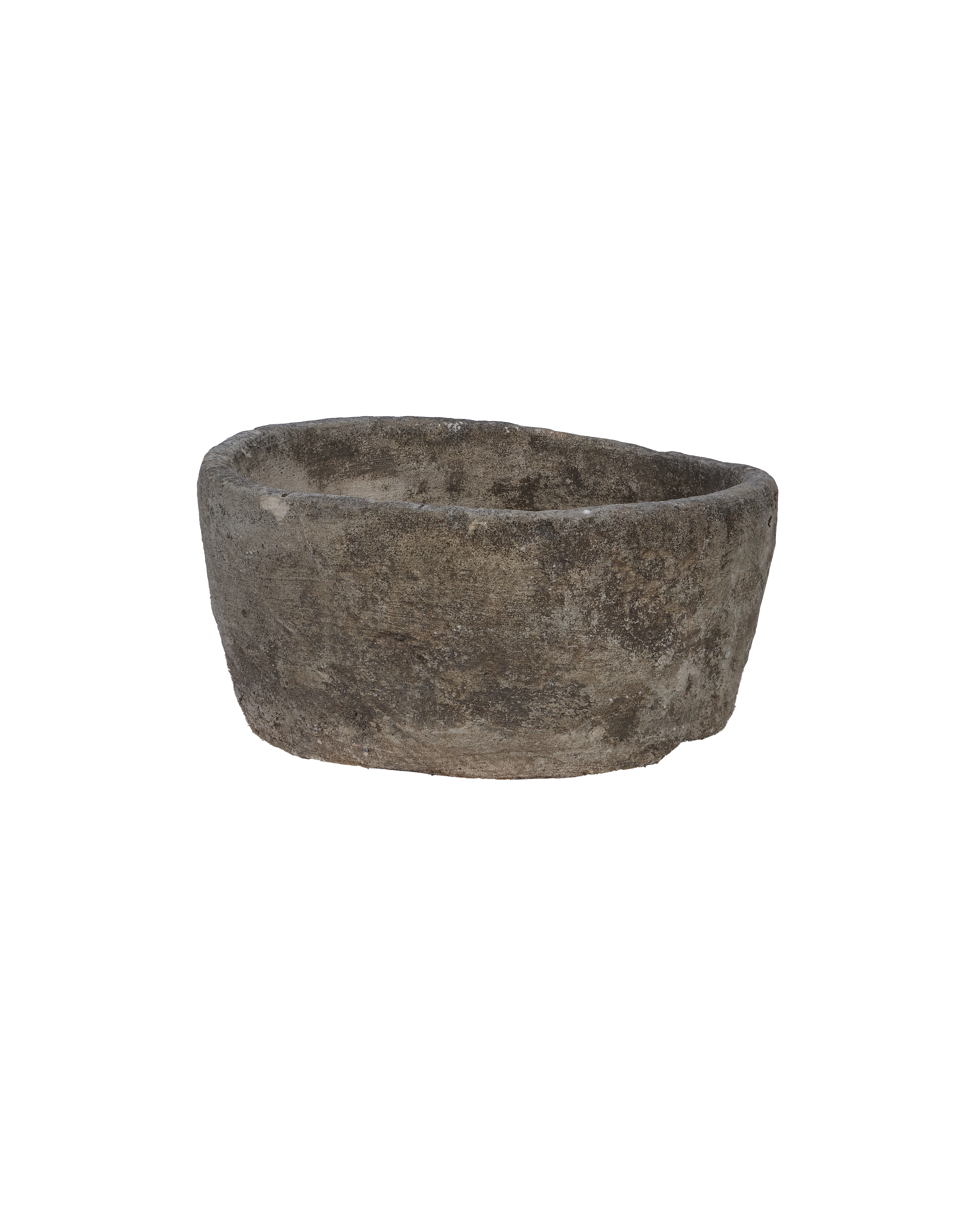 Vintage Limestone Trough - Round from Indonesia - Planters, Fountains, & Water Features