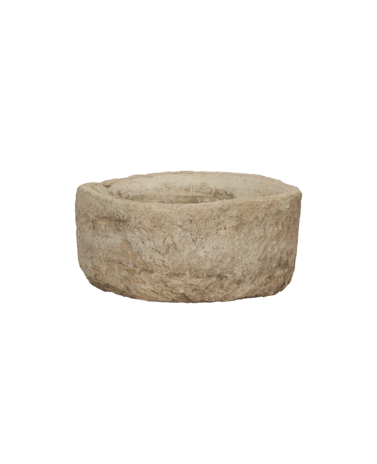 Limestone Trough - Round