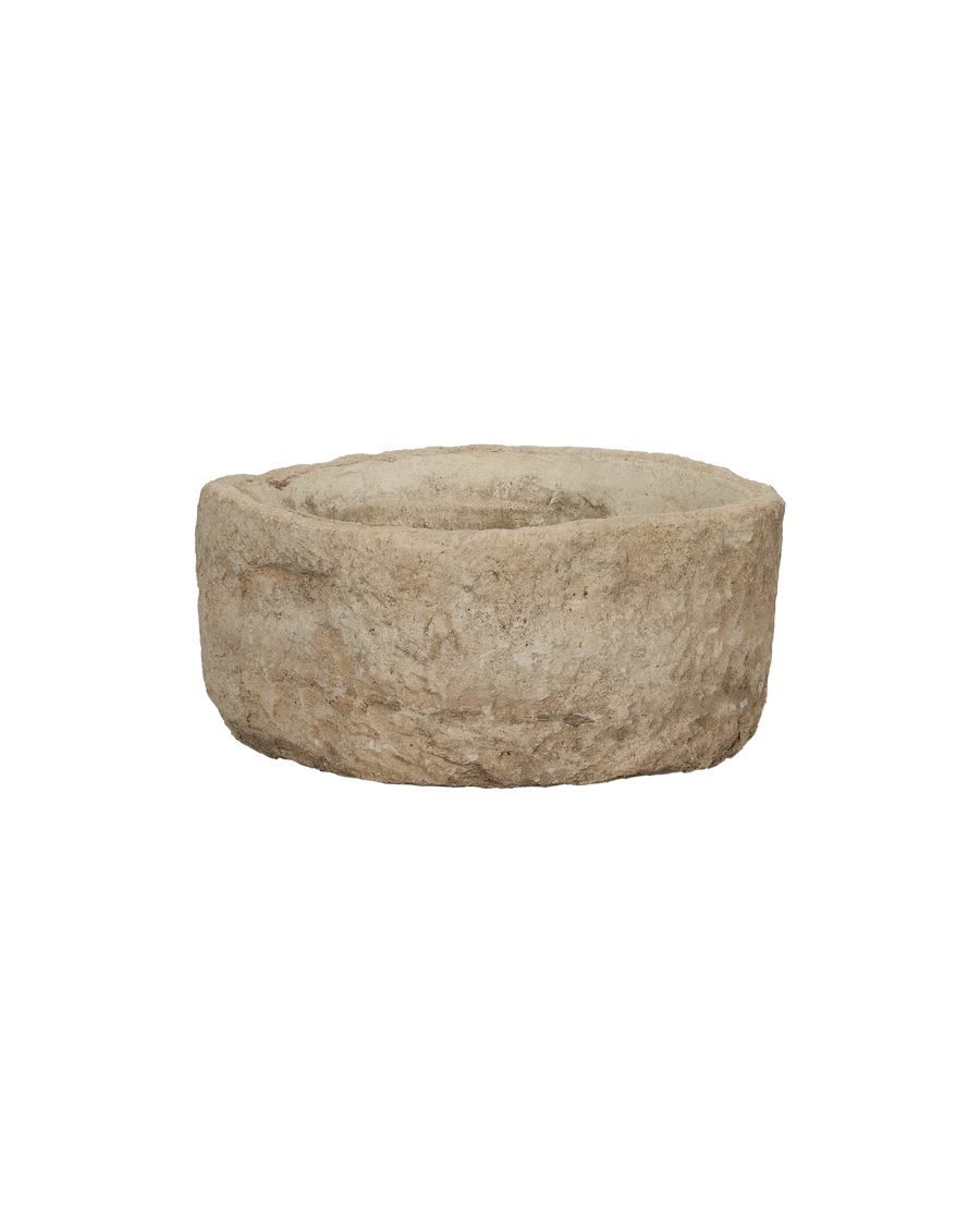 Limestone Trough - Round