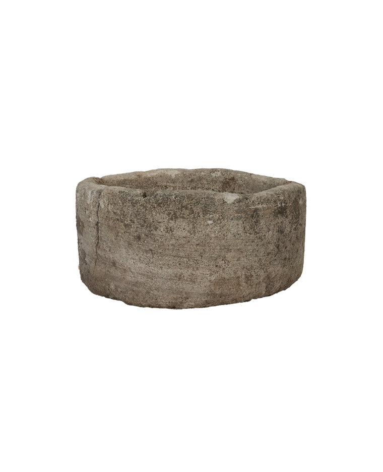 Limestone Trough - Round