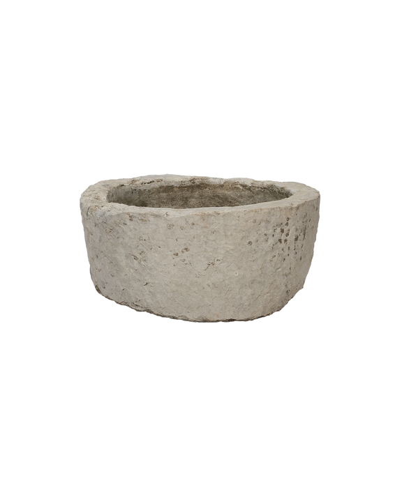 Limestone Trough - Round