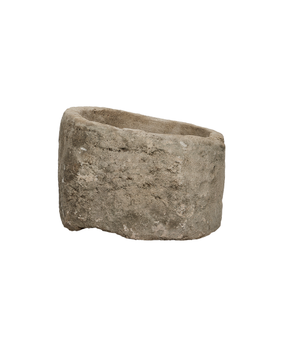 Limestone Trough - Round