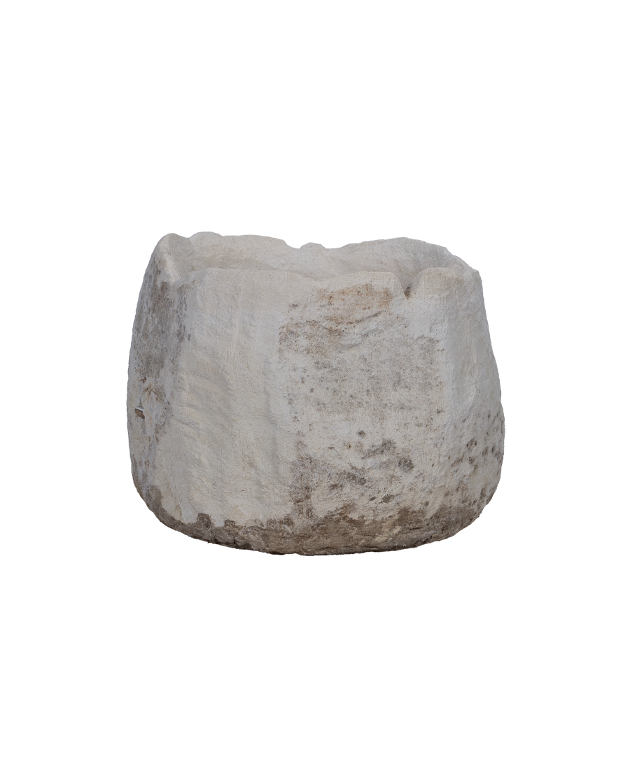 Limestone Trough - Round