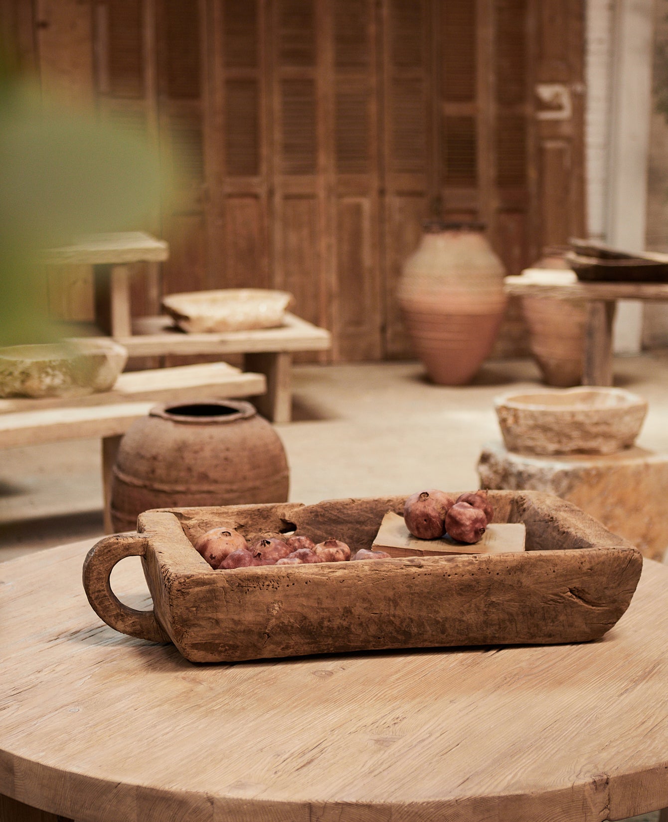 Vintage Sticky Rice Tray - Natural from China made of Wood