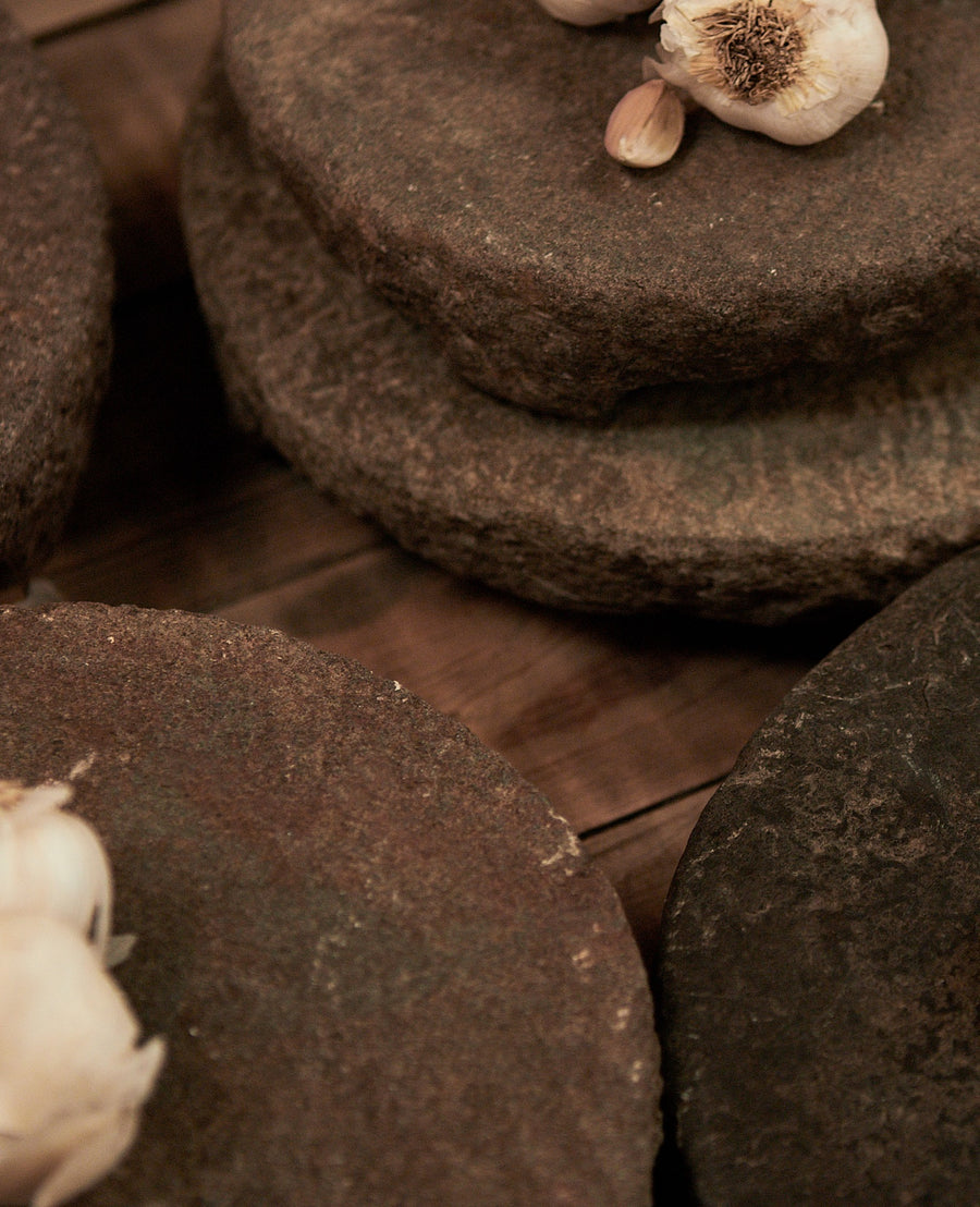 Olive Ateliers Antique Stone Riser from India