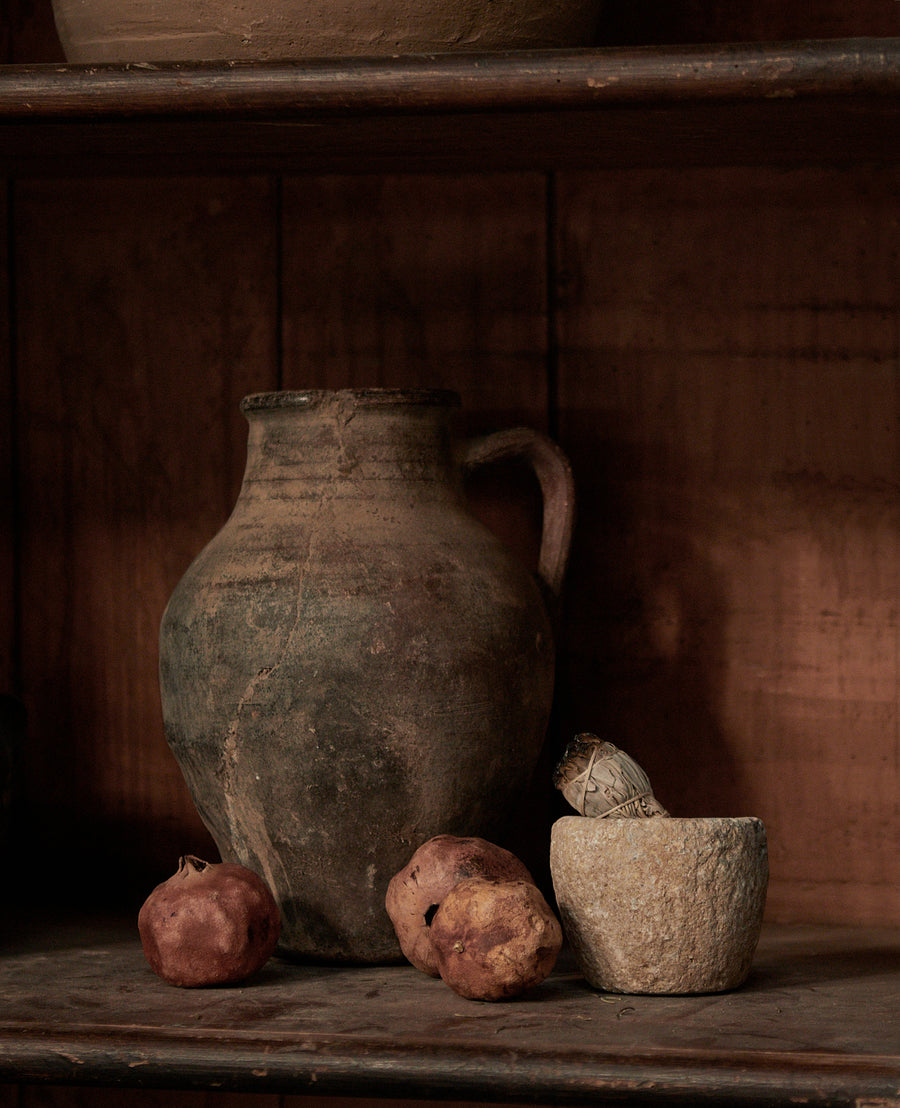 Vintage Stone Mortar from China made of Stone