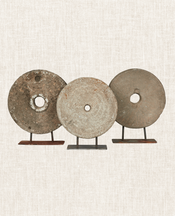 Stone Wheel on Stand