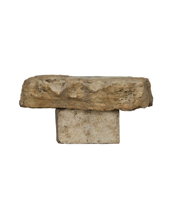 Limestone Table - 2 Piece