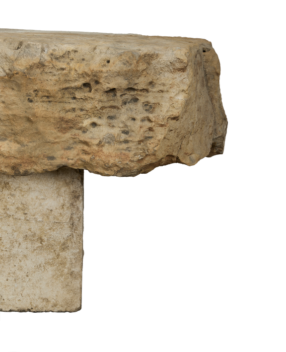 Limestone Table - 2 Piece