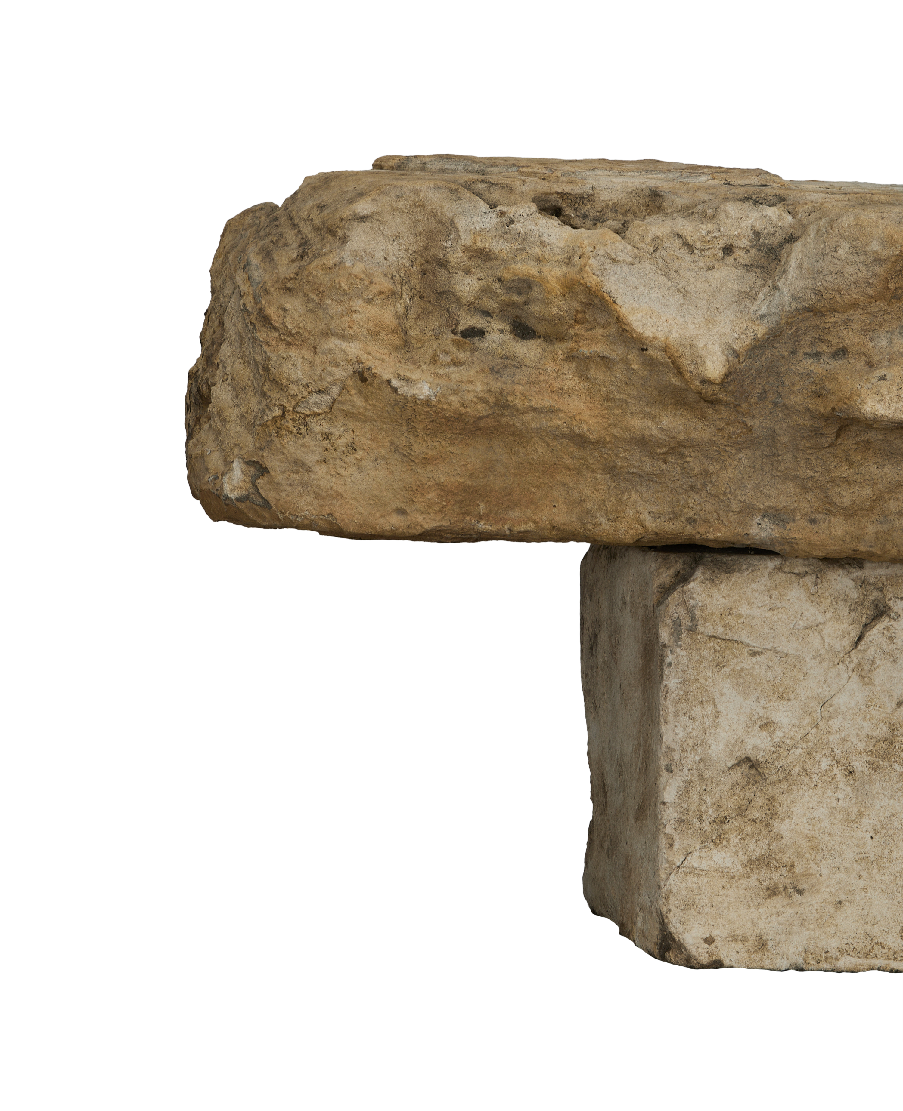 Limestone Table - 2 Piece