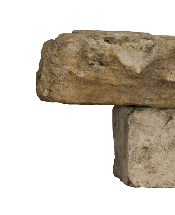 Limestone Table - 2 Piece