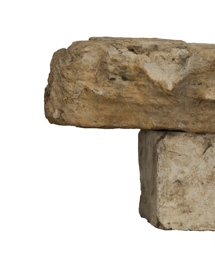 Limestone Table - 2 Piece