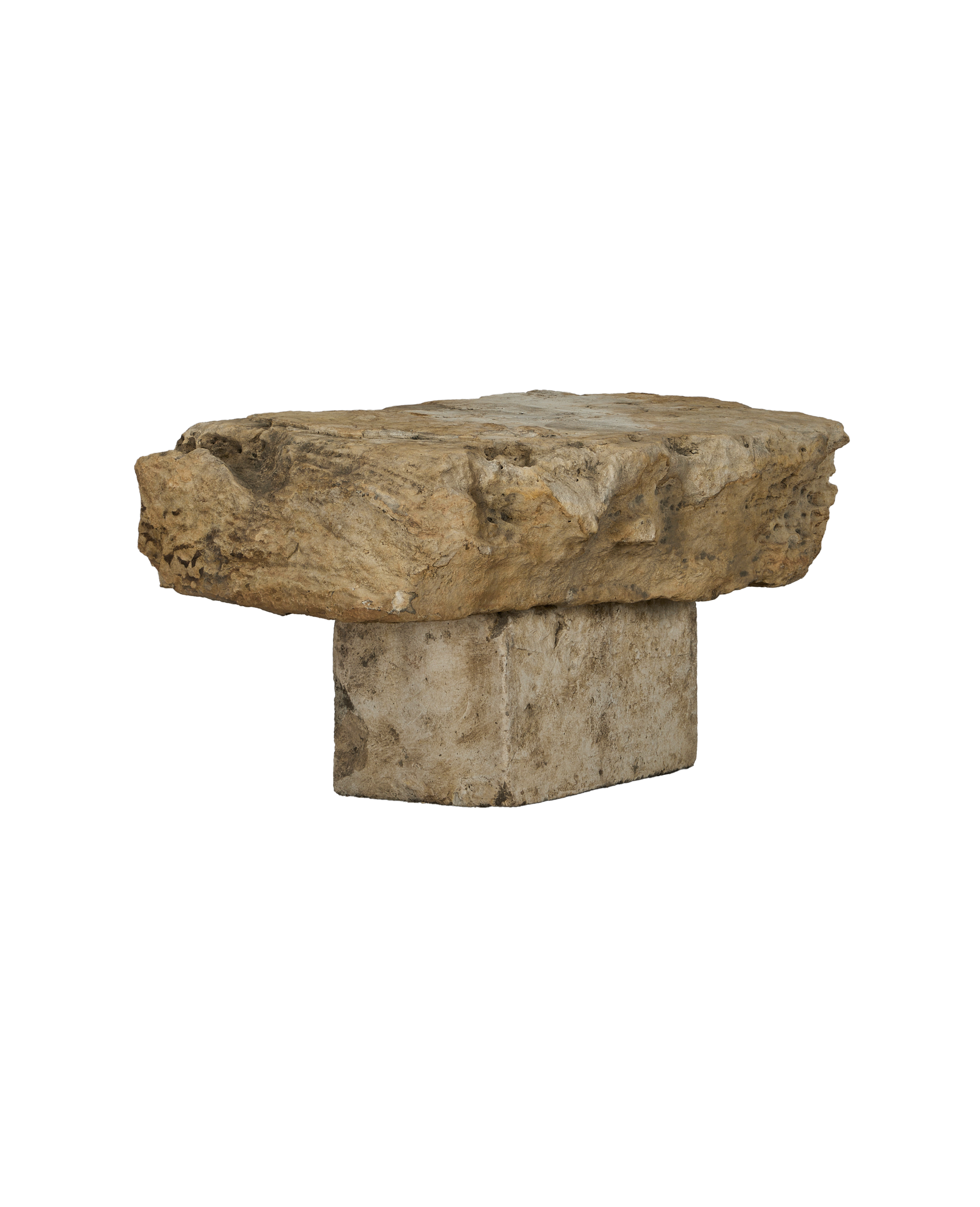 Limestone Table - 2 Piece