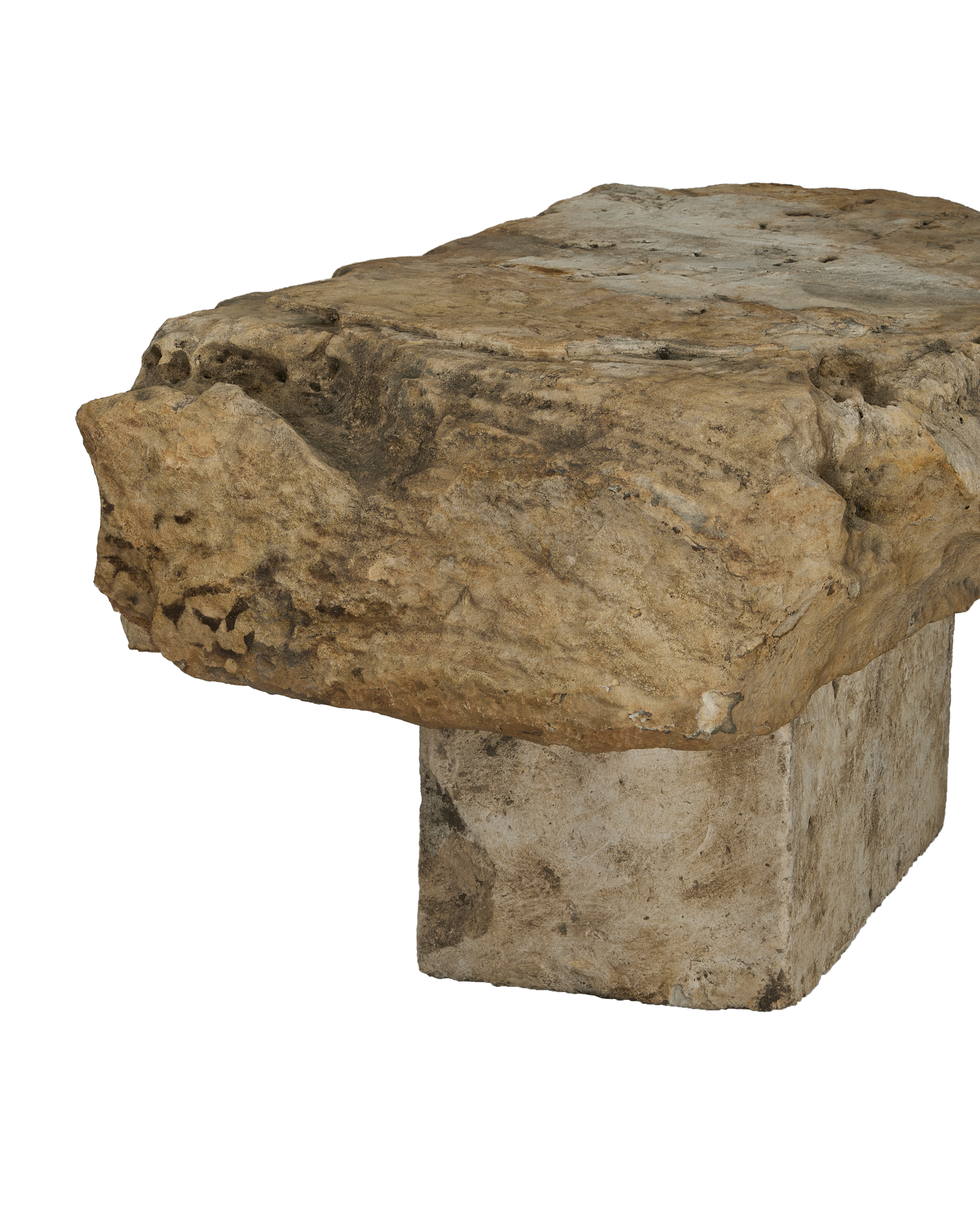 Limestone Table - 2 Piece