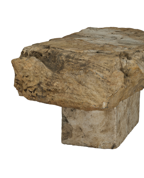Limestone Table - 2 Piece