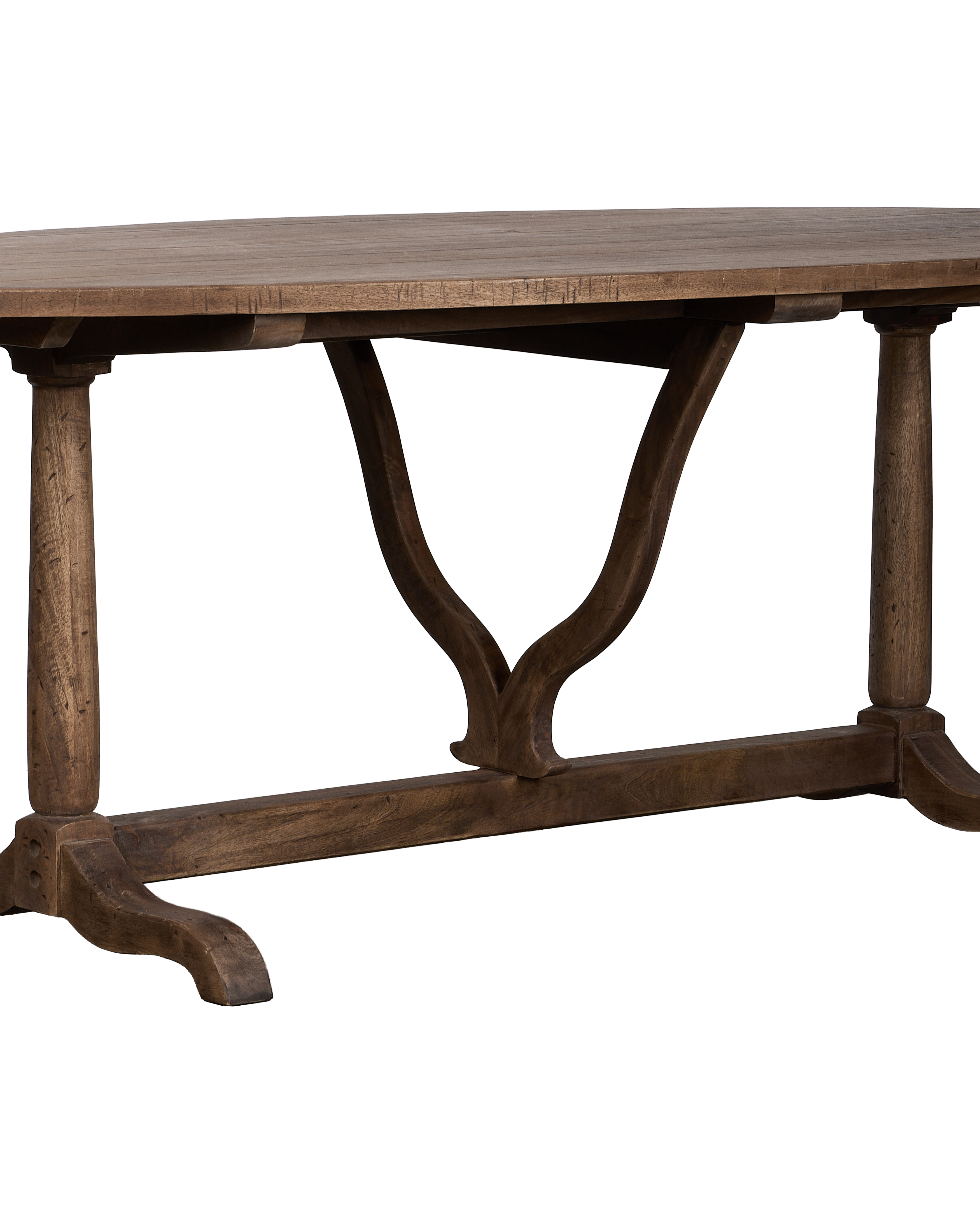 Wishbone Oval Dining Table