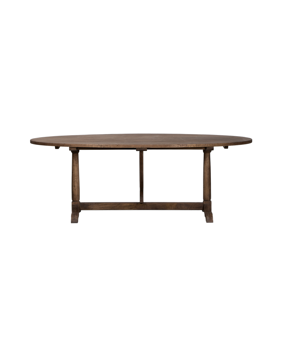 Wishbone Oval Dining Table