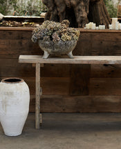 Teak Console