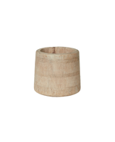 Teak Pot - Bleached