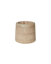Teak Pot - Bleached