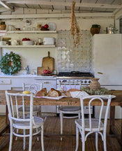 Teak Vase - Bleached