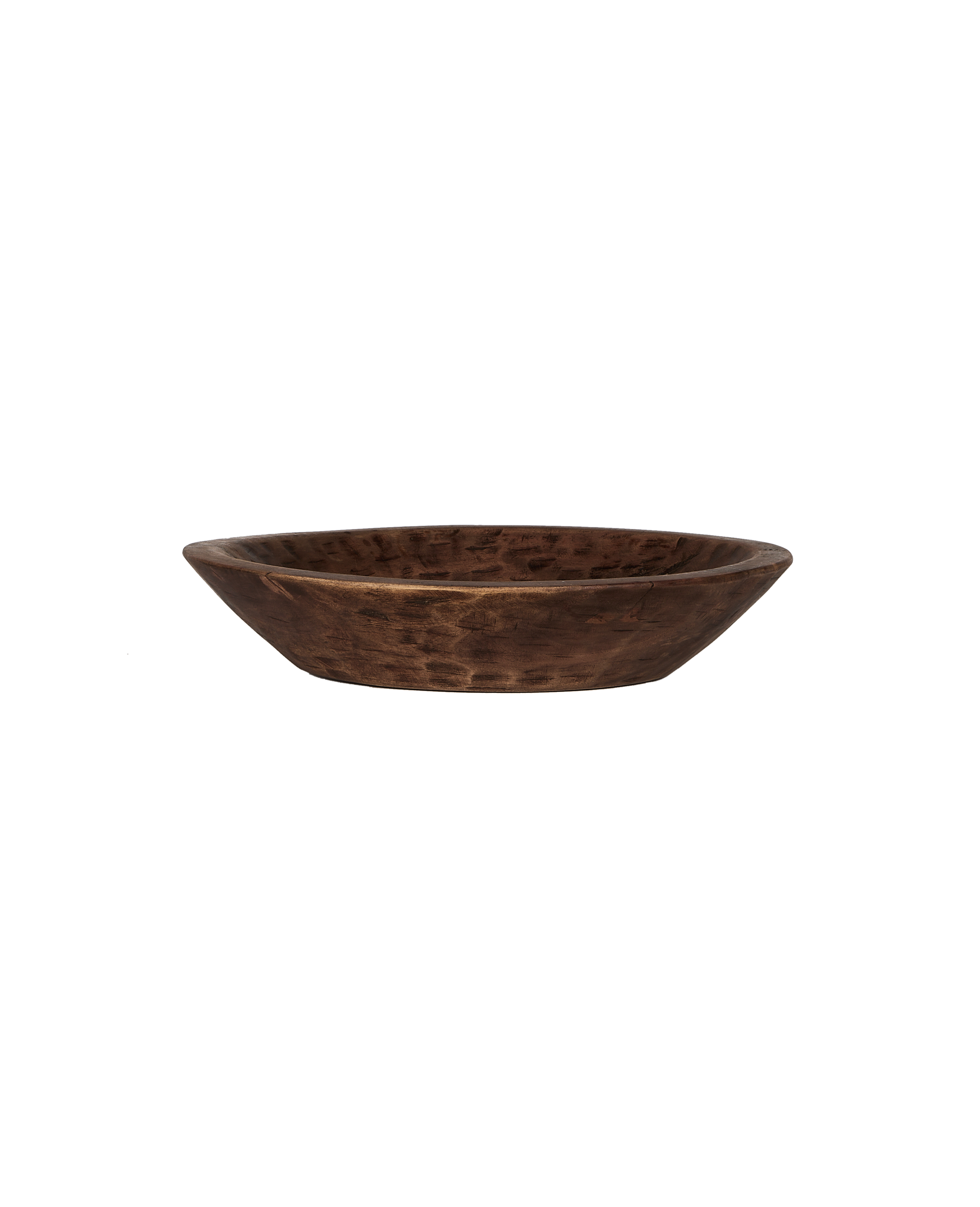 Carved Wood Bowl - Natural