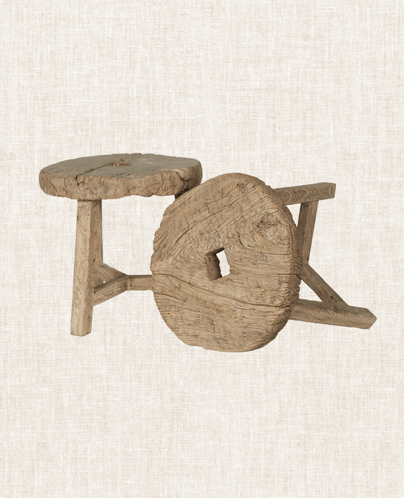 Wheel Side Table