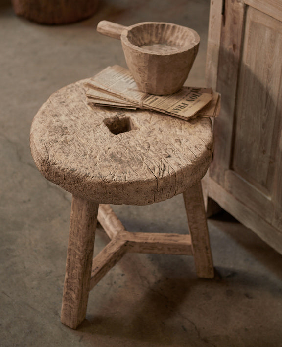 Wheel Side Table