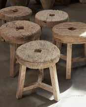 Wheel Side Table