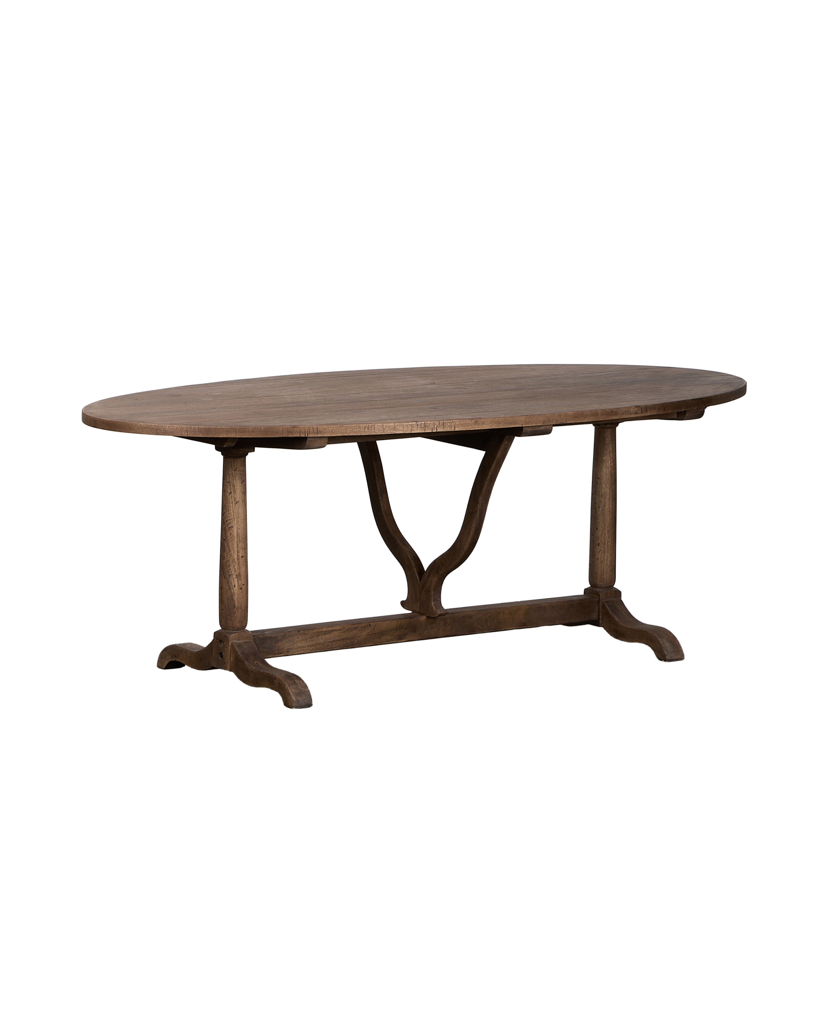 Wishbone Oval Dining Table