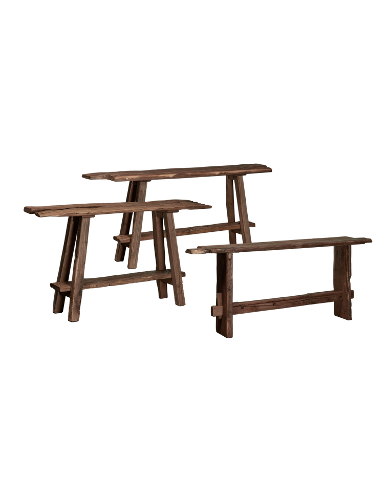 Chestnut Wood Console - Assorted