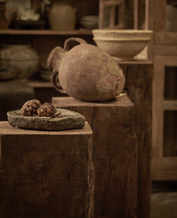 Wood Pedestal - Rectangle Assorted