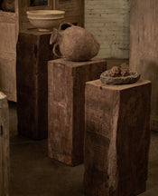 Wood Pedestal - Rectangle Assorted