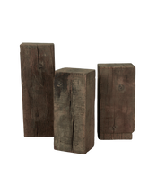 Wood Pedestal - Rectangle Assorted