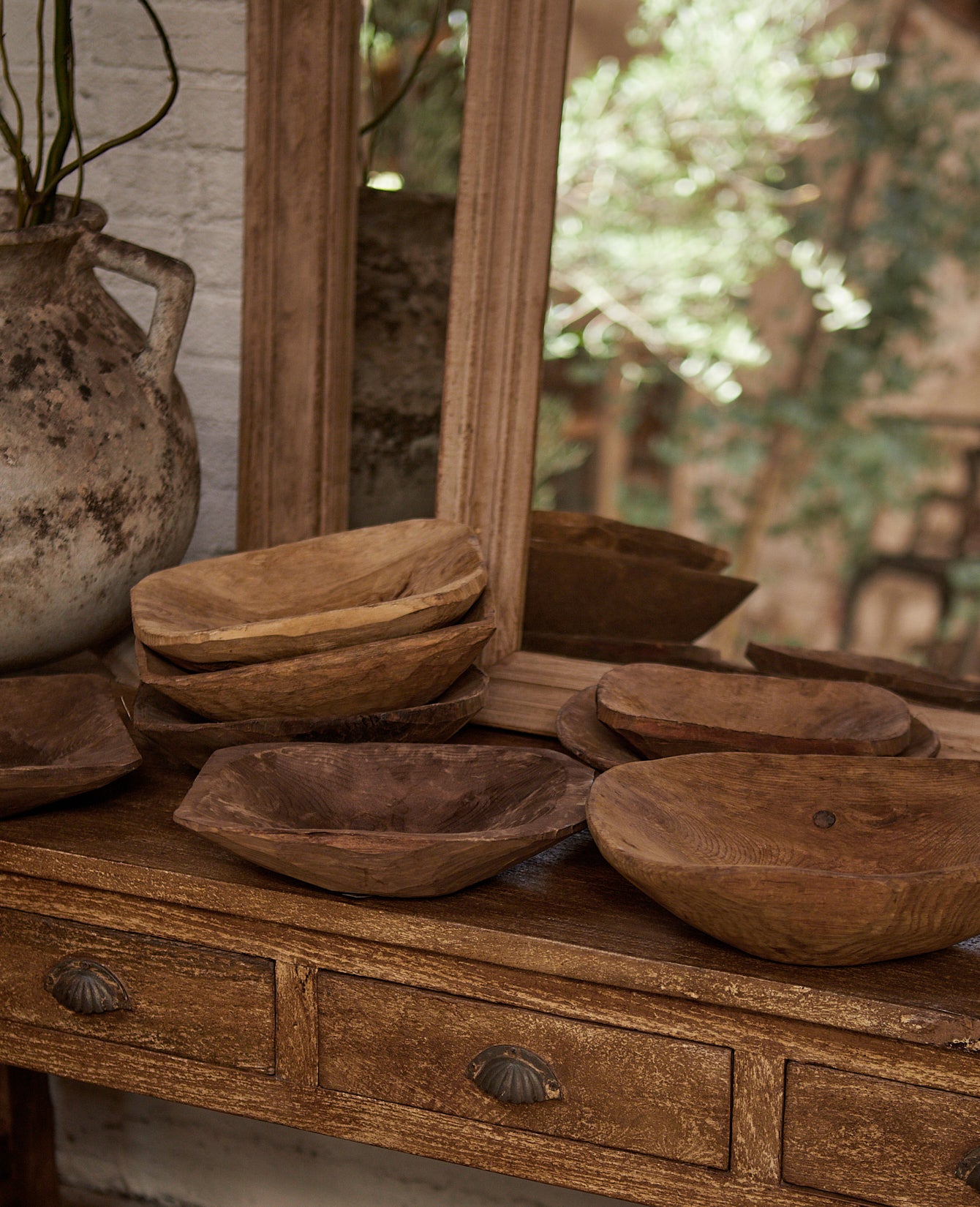Reproduction Wood Scoop from Turkey made of Wood