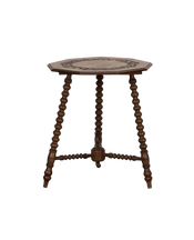 Nonagon Bobbin Side Table