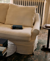 Maud Slipcover Sofa - Ivory