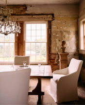 Emma Slipcover Dining Chair - Ivory