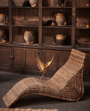 IKEA Wicker Lounge Chair